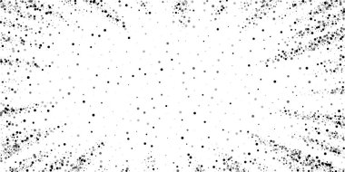 Dağınık yoğun balkon noktaları. Karanlık nokta dağılımı