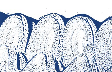 Grunge dokusu. Üzüntü çivit pürüzü. Dal