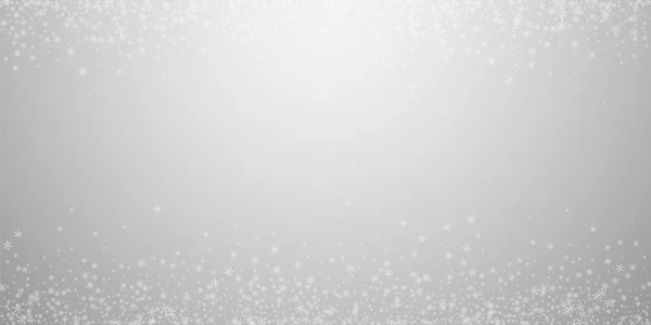 Mooie gloeiende sneeuw kerst achtergrond. Subtl — Stockvector