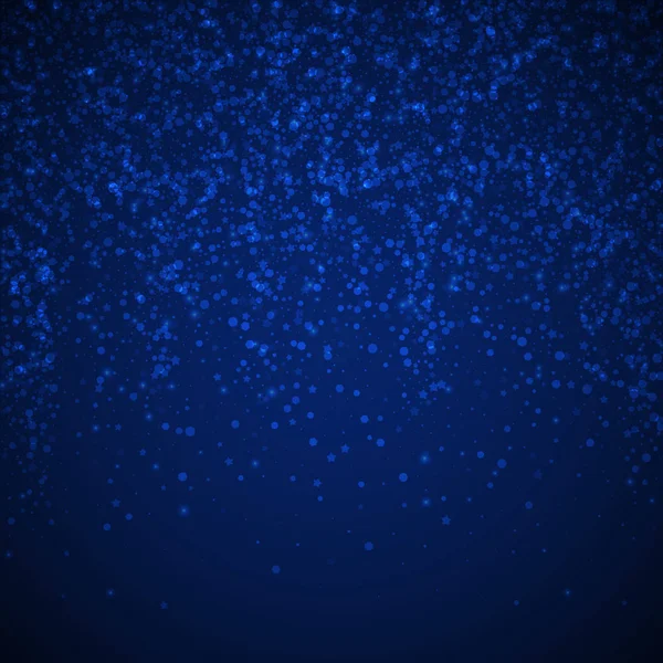 魔法の星はクリスマスの背景を疎かにする。潜水艦 — ストックベクタ