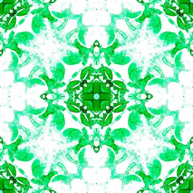 Yeşil seamless modeli. Eğlenceli hassas sabun bubb