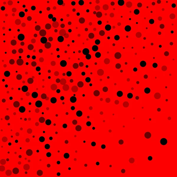 Esparcidos puntos negros al azar. Dispersión de puntos oscuros — Archivo Imágenes Vectoriales