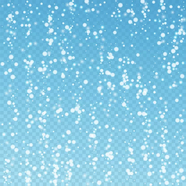 Hermosa caída de nieve fondo de Navidad. Sutil — Archivo Imágenes Vectoriales