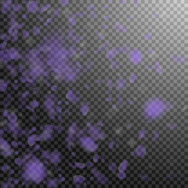 紫罗兰花瓣飘落。了不起的罗马人 — 图库矢量图片