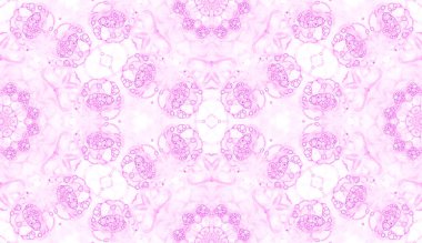 Pembe seamless modeli. Çekici hassas sabun bü