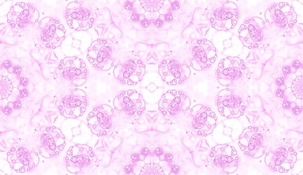Pink seamless pattern. Attractive delicate soap bu — Stock Photo, Image