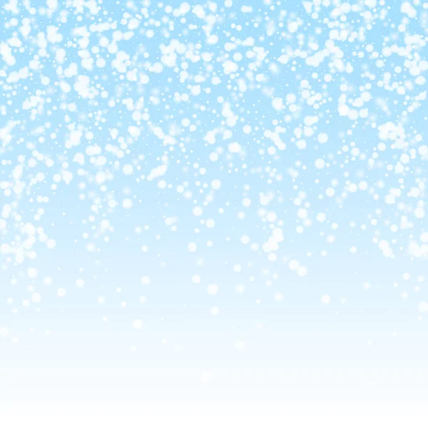 Belle chute de neige fond de Noël. Subtl — Image vectorielle