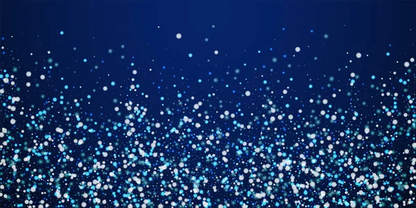 Beautiful falling snow Christmas background. Subtl — Stock Vector