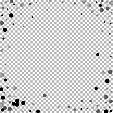 Rastgele siyah noktalar. Karanlık noktalar dağılıyor.