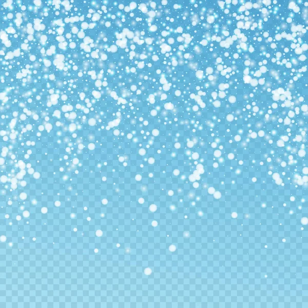 Прекрасний падаючий сніговий різдвяний фон. Підліток — стоковий вектор