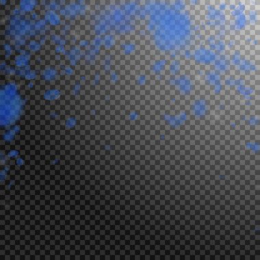 Koyu mavi çiçek yaprakları aşağı düşen. Büyüleyici r