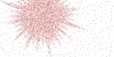Pembe altın parıltılı lüks konfeti. Scatt.