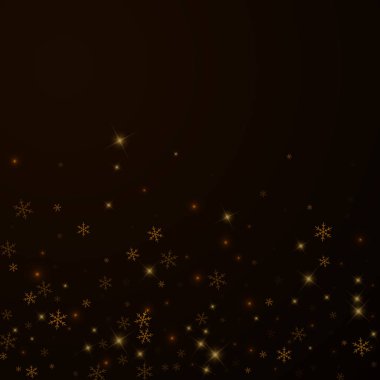 Kış yıldızlı, karlı Noel örtüsü. Noel zamanı.