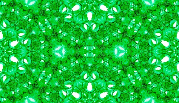 Зелений безшовний візерунок. Дивовижне ніжне мило — стокове фото