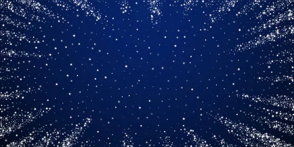 Удивительные падающие звезды рождественский фон. Тонко — стоковый вектор