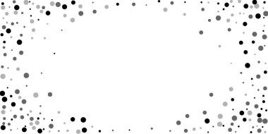 Rastgele siyah noktalar. Karanlık noktalar dağılıyor.