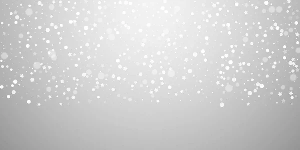神奇的星星随意的圣诞背景。微妙的fl — 图库矢量图片
