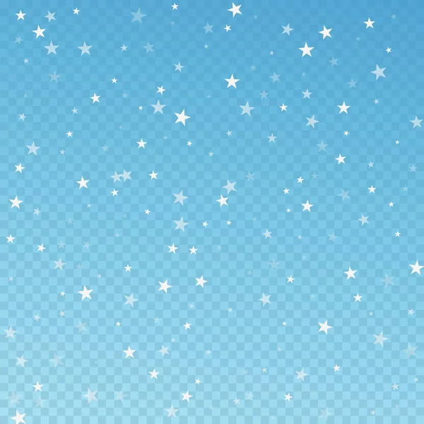 Random falling stars Christmas background. Subtle — Stock Vector