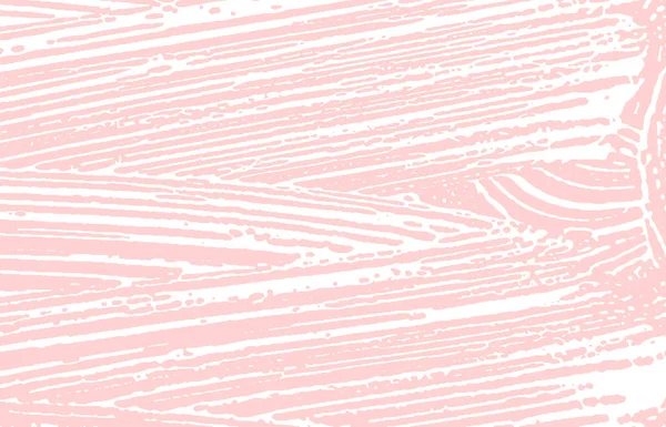 Grunge textur. Spännande rosa spår. Misstag — Stock vektor