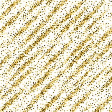 Yuvarlak altın parıltılı lüks konfeti. Dağılın