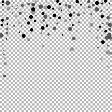 Rastgele siyah noktalar. Karanlık noktalar dağılıyor.