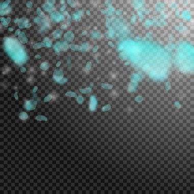 Turkuaz çiçek yaprakları dökülüyor. Antika Roman