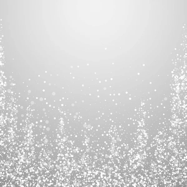 Étoiles magiques fond de Noël. Subtil vol sn — Image vectorielle