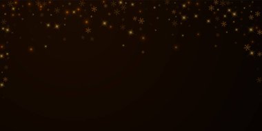 Kış yıldızlı, karlı Noel örtüsü. Noel zamanı.
