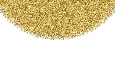 Yuvarlak altın parıltılı lüks konfeti. Dağılın