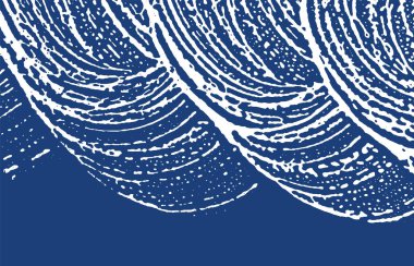 Grunge dokusu. Üzüntü çivit pürüzü. Enerji