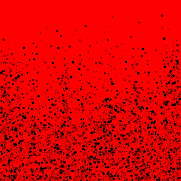Esparcidos densos puntos de bálsamo. Dispersión de puntos oscuros — Archivo Imágenes Vectoriales