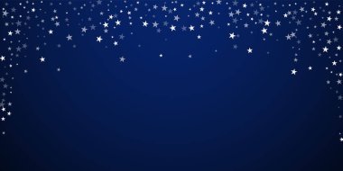 Yılbaşı arka planında rastgele düşen yıldızlar. İnce. 