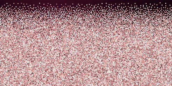 Pembe altın parıltılı lüks konfeti. Scatt.
