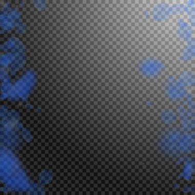 Koyu mavi çiçek yaprakları aşağı düşen. Grand romant