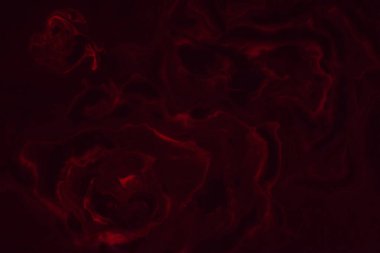 Suminagashi mermer doku el ile siyah boyalı