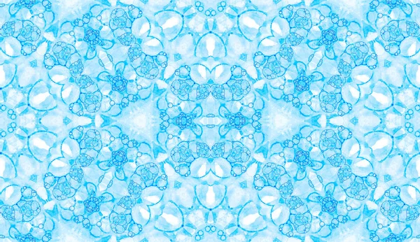 Patrón azul sin costuras. Increíble jabón delicado b —  Fotos de Stock