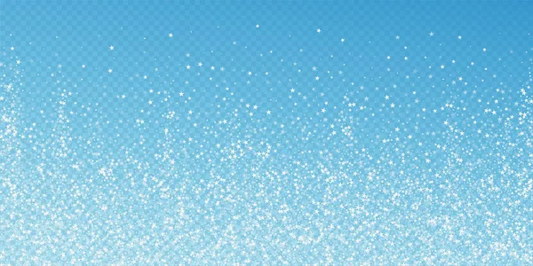 Increíble caída estrellas fondo de Navidad. Sutil — Vector de stock