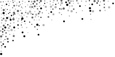 Rastgele siyah noktalar. Karanlık noktalar dağılıyor.