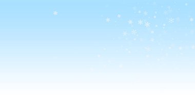 Az kar yağan Noel arkaplanı. İnce sinek.