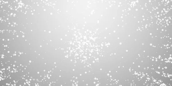 Hermosa caída de nieve fondo de Navidad. Sutil —  Fotos de Stock
