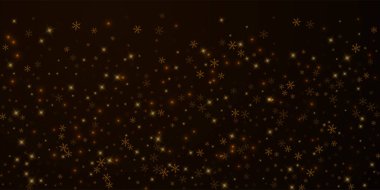 Kış yıldızlı, karlı Noel örtüsü. Noel zamanı.