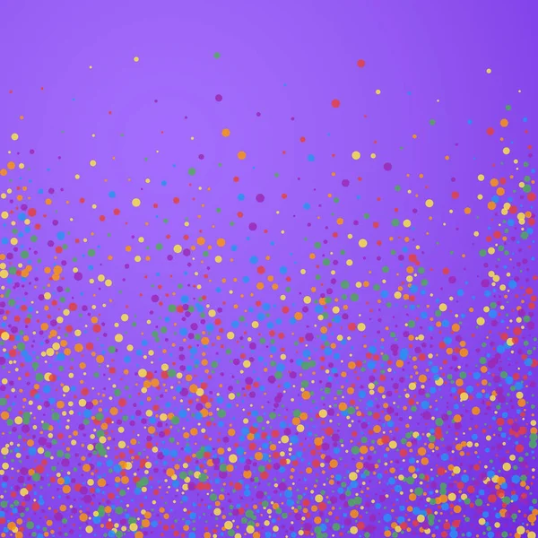 Feestelijke confetti. Feeststerren. Regenboogconfe — Stockvector