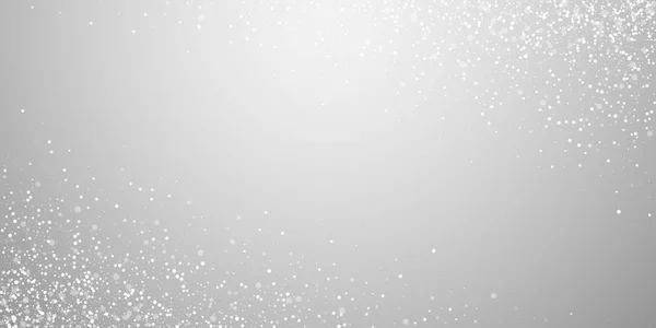 Magiska stjärnor jul bakgrund. Subtila flygande sn — Stockfoto