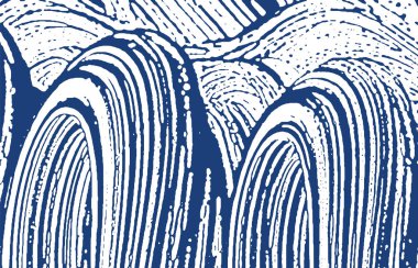 Grunge dokusu. Üzüntü çivit pürüzü. Lezzetli