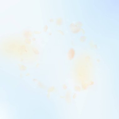 Aşağı düşen sarı turuncu çiçek yaprakları. Notewort