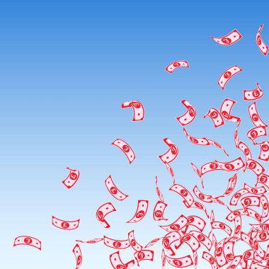 İngiliz sterlini düşüyor. Bl üzerinde küçük GBP faturaları