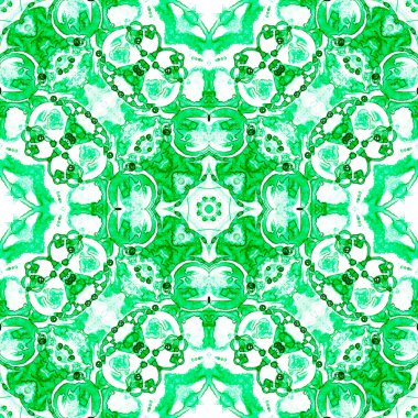 Yeşil seamless modeli. Hassas sabun bu çekici