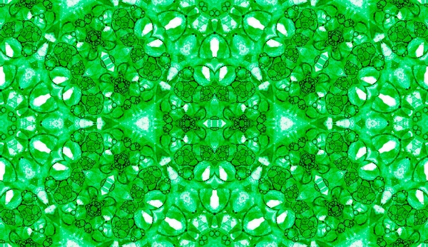 Groene naadloze patroon. Verbazingwekkend delicate zeep — Stockfoto