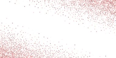 Pembe altın parıltılı lüks konfeti. Scatt.