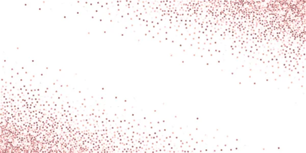 Pembe altın parıltılı lüks konfeti. Scatt.